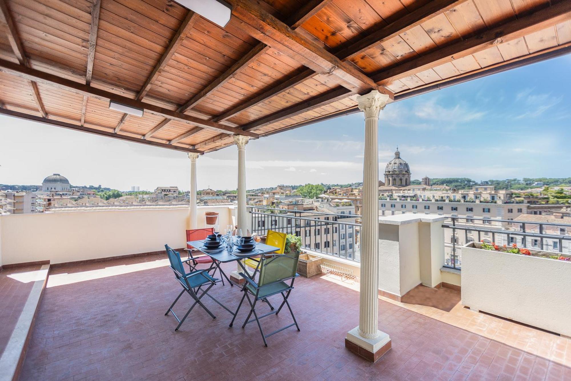 Argentina Penthouse By In Appartamento Roma